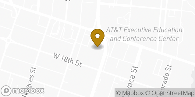 Map showing the location of ATM 7ELEVEN-FCTI in Austin, TX 78701