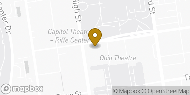 Map showing the location of Fifth Third Private Bank in Columbus, OH 43215