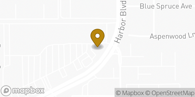 Map showing the location of Chase Bank in Garden Grove, CA 92840