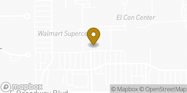 Map showing the location of Amazon Locker - Trainee in Tucson, AZ 85716