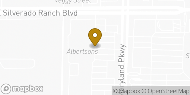 Map showing the location of Starbucks in Las Vegas, NV 89183