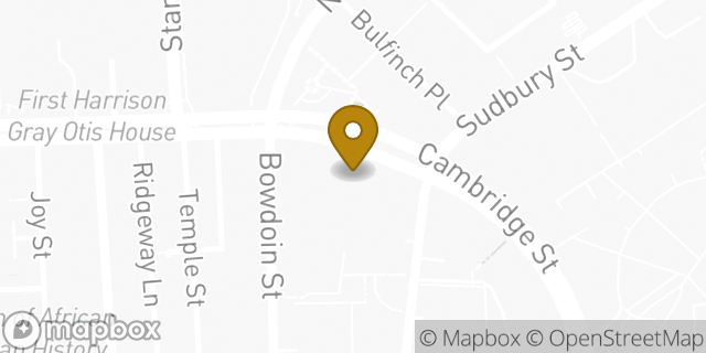 Map showing the location of Bright Horizons at Beacon Hill in Boston, MA 02114