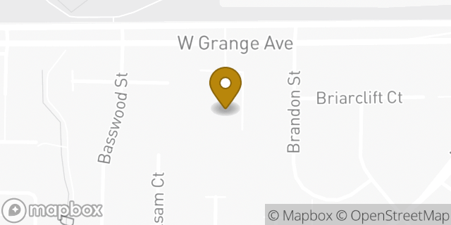 Map showing the location of GREENDALE AMERICAN LEGION POST 416 in Greendale, WI 53129