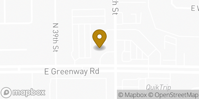 Map showing the location of Amazon Locker - Moebius in Phoenix, AZ 85032