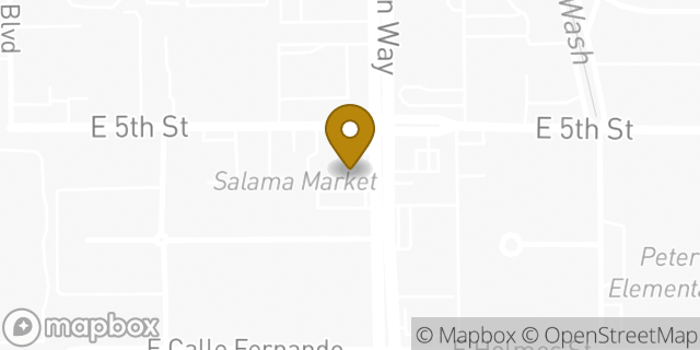 Map showing the location of ATM 7ELEVEN-FCTI in Tucson, AZ