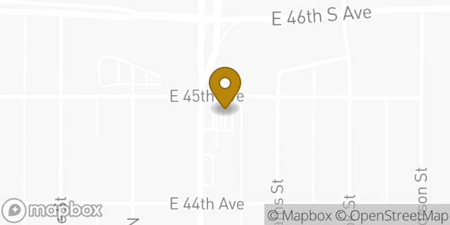 Map showing the location of ATM 7ELEVEN-FCTI in Denver, CO