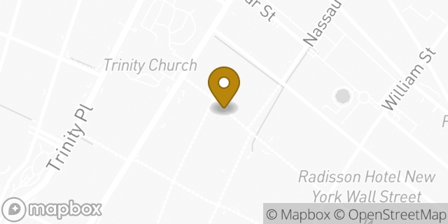 Map showing the location of TJ Maxx in New York, NY 10005