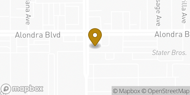 Map showing the location of ATM 7ELEVEN-FCTI in Paramount, CA 90723
