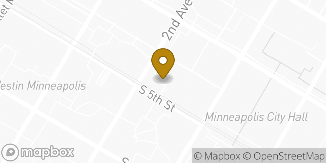 Map showing the location of Subway in Minneapolis, MN 55402