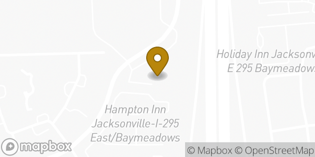 Map showing the location of CubeSmart Self Storage in Jacksonville, FL 32256