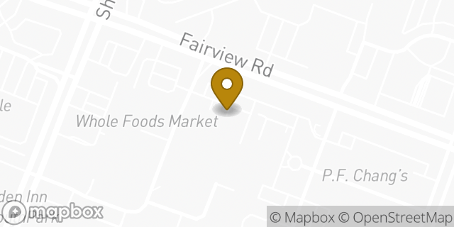 Map showing the location of HOTWORX in Charlotte, NC 28210