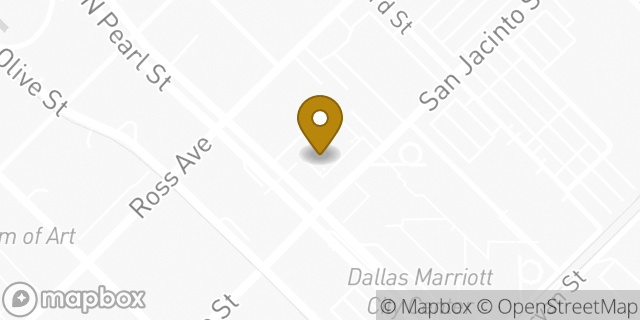 Map showing the location of Sam's Club in Dallas, TX 75201