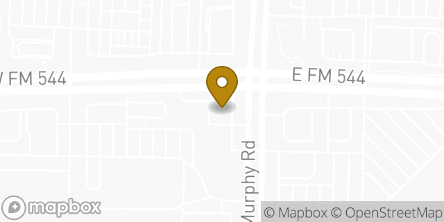 Map showing the location of Starbucks in Murphy, TX 75094