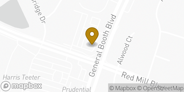 Map showing the location of McDonald's in Virginia Beach, VA 23454