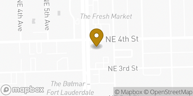Map showing the location of Amazon Locker - Cobweb in Fort Lauderdale, FL 33301