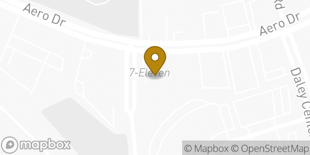 Map showing the location of Amazon Locker - Conference in San Diego, CA 92123