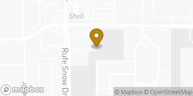 Map showing the location of Walgreens in Fort Worth, TX 76148