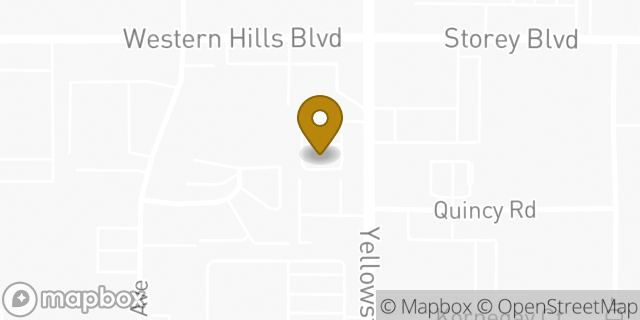 Map showing the location of Starbucks in Cheyenne, WY 82009