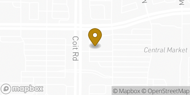 Map showing the location of Chipotle Mexican Grill in Plano, TX 75075