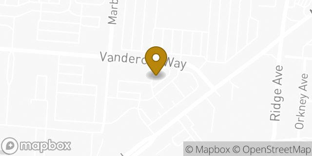 Map showing the location of Starbucks in Cincinnati, OH 45209