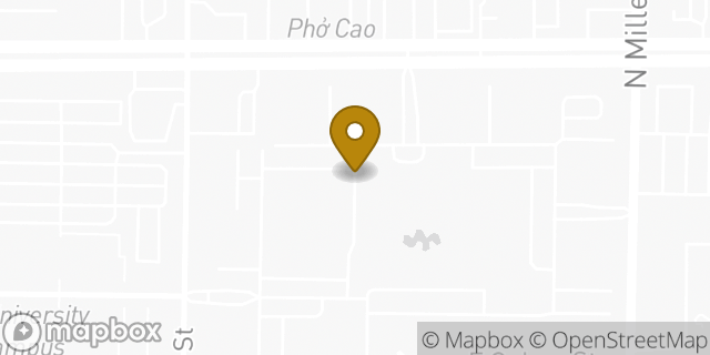 Map showing the location of Amazon Locker - Fog in Scottsdale, AZ 85257
