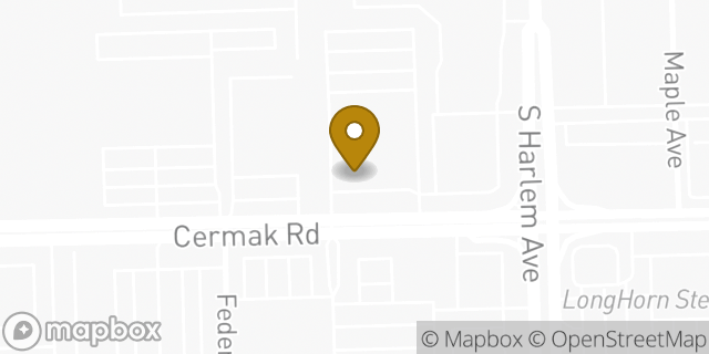 Map showing the location of Pearle Vision in North Riverside, IL 60546