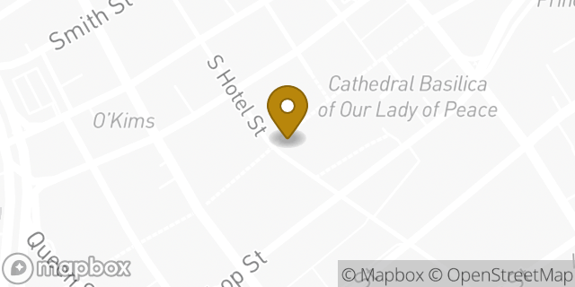 Map showing the location of McDonald's in Honolulu, HI 96813