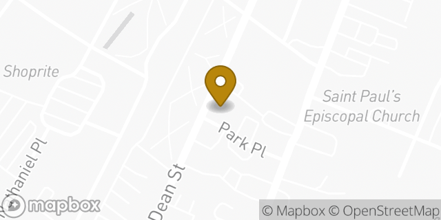 Map showing the location of Bank of America in Englewood, NJ 07631