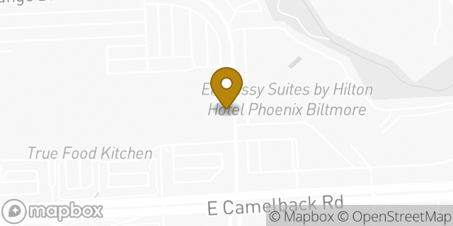 Map showing the location of Life Time in Phoenix, AZ 85016