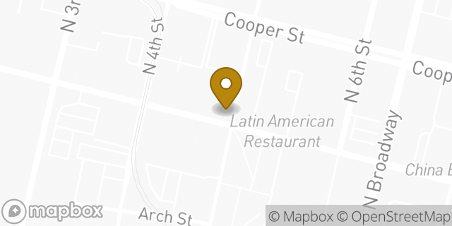 Map showing the location of Bank of America Financial Center & Walk-Up ATM | 5th & Market St in Camden, NJ 08102