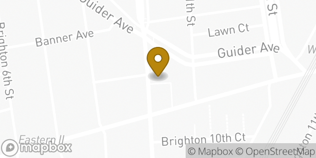 Map showing the location of Dunkin' in Brooklyn, NY 11235