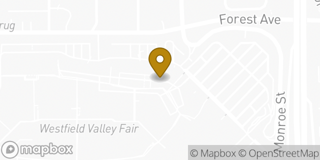 Map showing the location of Oakley in Santa Clara, CA 95050