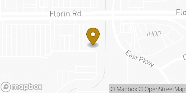 Map showing the location of The UPS Store in Sacramento, CA 95823