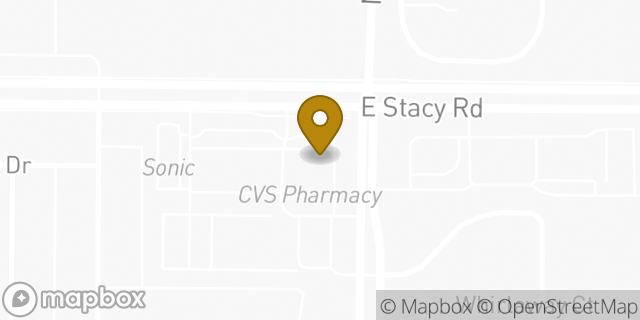 Map showing the location of CVS Pharmacy in Allen, TX 75002