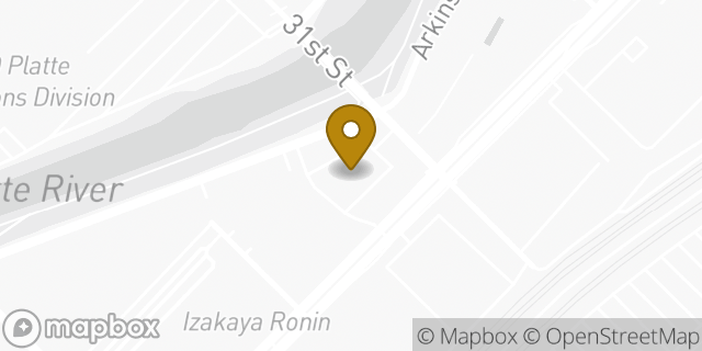 Map showing the location of Amazon Locker - Golf in Denver, CO 80216