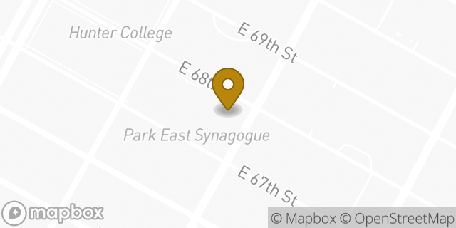 Map showing the location of Walgreens in New York, NY 10065