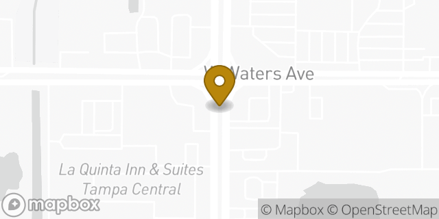 Map showing the location of Marshalls in Tampa, FL 33614