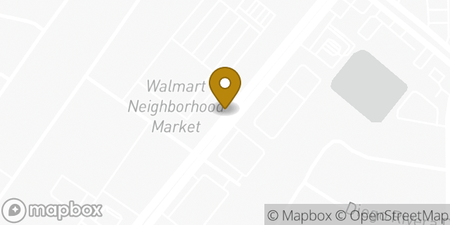 Map showing the location of Walmart Neighborhood Market in El Paso, TX 79936