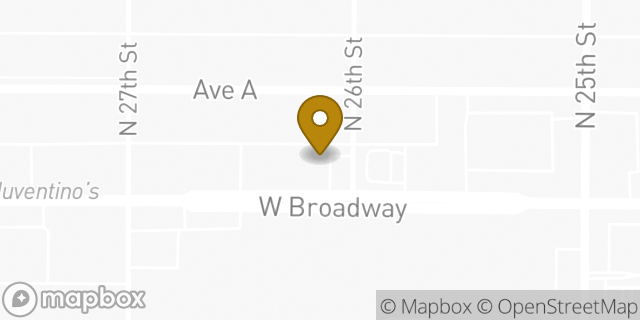 Map showing the location of Subway in Council Bluffs, IA 51501