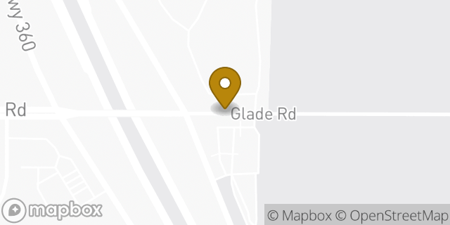 Map showing the location of 7-Eleven in Euless, TX 76039