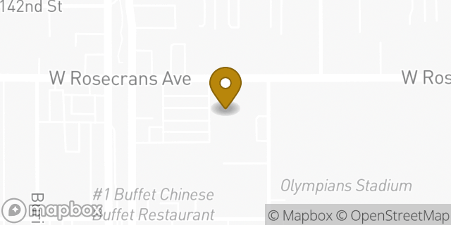 Map showing the location of Target in Lawndale, CA 90260