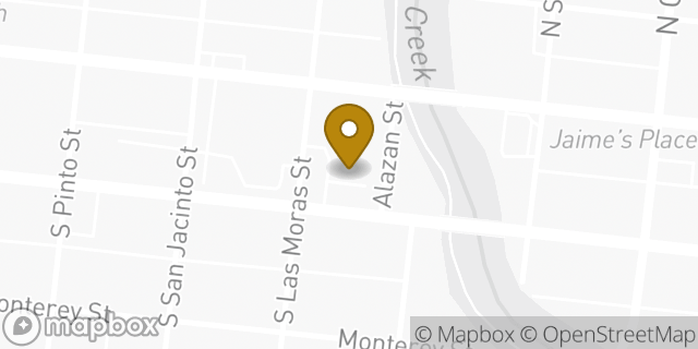Map showing the location of AutoZone Auto Parts in San Antonio, TX 78207