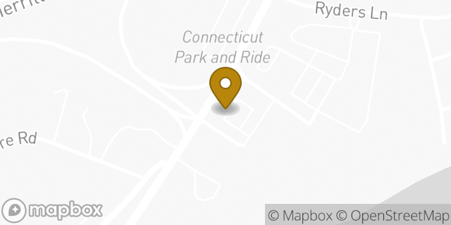 Map showing the location of Starbucks in Stratford, CT 06614