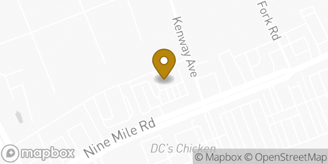 Map showing the location of Amazon Locker - Kira in Richmond, VA 23223