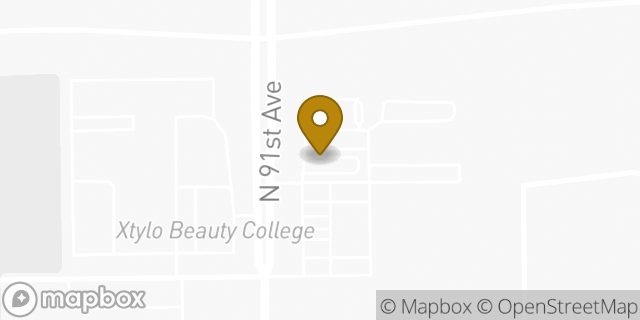 Map showing the location of Starbucks in Tolleson, AZ 85353