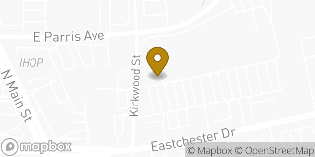 Map showing the location of Amazon Locker - Indro in High Point, NC 27262