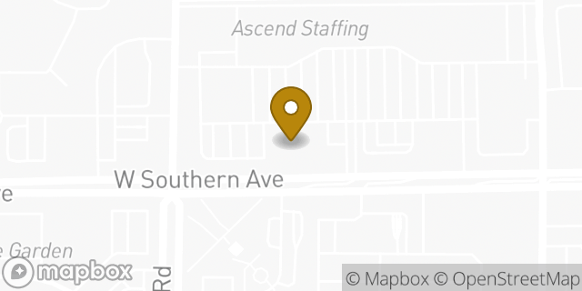Map showing the location of ATM Walgreens in Mesa, AZ 85210