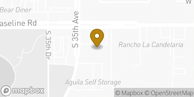 Map showing the location of QuikTrip in Laveen, AZ 85339