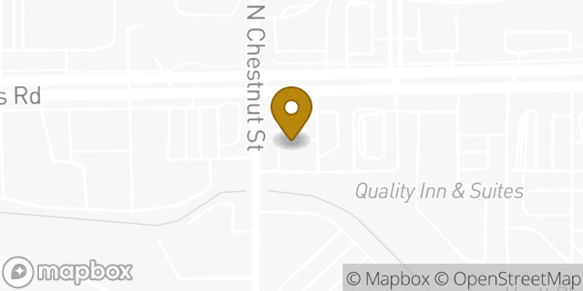 Map showing the location of Amazon Locker - Hiromasa in Colorado Springs, CO 80907