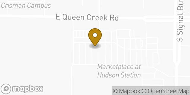 Map showing the location of ATM Fry's in Queen Creek, AZ 85142